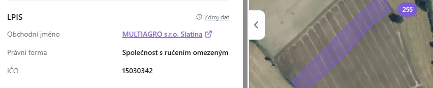 Obhospodařovatelé pozemků